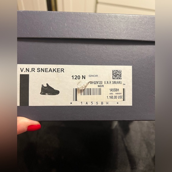 Louis Vuitton Sneaker, Black and Grey size 12 - Picture 2 of 7